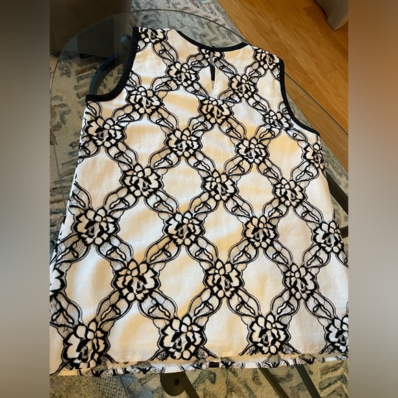 Karl Lagerfeld Paris Sleeveless Top - Picture 6 of 7